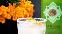 Margarita de cempasúchil con Narano, licor de naranja mexicano Margarita de cempasúchil con Narano, licor de naranja mexicano