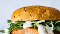 Grilled Salmon Sandwich