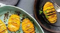Crispy Hasselback Potatoes Crispy Hasselback Potatoes