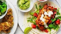 Mexican chicken wraps Mexican chicken wraps