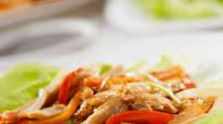 Chicken Fajita Lettuce Wraps Chicken Fajita Lettuce Wraps