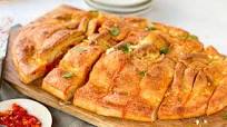 Spicy Mega Football Calzone Recipe Spicy Mega Football Calzone Recipe