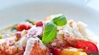 Butter Poached Lobster with Fresh Tomatoes Butter Poached Lobster with Fresh Tomatoes