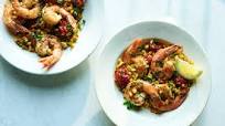 Summer Shrimp Scampi With Tomatoes and Corn Summer Shrimp Scampi With Tomatoes and Corn