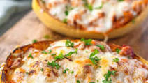 ITALIAN STUFFED SPAGHETTI SQUASH ITALIAN STUFFED SPAGHETTI SQUASH