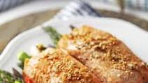 Sheet Pan Baked Salmon with Asparagus Sheet Pan Baked Salmon with Asparagus