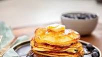 Fluffy and Decadent Blueberry-Ricotta Pancakes Fluffy and Decadent Blueberry-Ricotta Pancakes