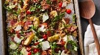 Toasted Farro & Antipasto Salad Toasted Farro & Antipasto Salad
