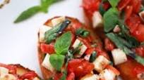 Bruschetta with Mozzarella Bruschetta with Mozzarella