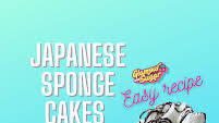 Japanese Sponge Cakes - Vanilla and Ube (Purple Yam) Flavor Japanese Sponge Cakes - Vanilla and Ube (Purple Yam) Flavor