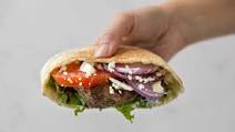 Greek Lamb Burger Greek Lamb Burger