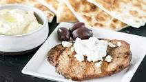 Grilled Greek Pork Chops Grilled Greek Pork Chops