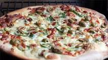 Olive and Blue Cheese Pizza Olive and Blue Cheese Pizza