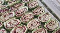 Spicy Turkey and Cranberry Pinwheels Spicy Turkey and Cranberry Pinwheels
