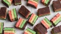 Italian Rainbow Cookies Italian Rainbow Cookies