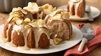 One-Bowl Apple-Spice Bundt Cake with Butterscotch Glaze One-Bowl Apple-Spice Bundt Cake with Butterscotch Glaze