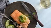 Salmon With Lime Herb Butter Salmon With Lime Herb Butter