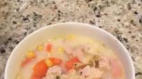Creamy Chicken Egg Noodle Soup Creamy Chicken Egg Noodle Soup