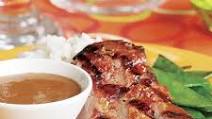 Grilled Asian Pork Tenderloin with Peanut Sauce Grilled Asian Pork Tenderloin with Peanut Sauce