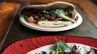 Portobello Gyros with Homemade Tzatziki Sauce (V/GF) Portobello Gyros with Homemade Tzatziki Sauce (V/GF)