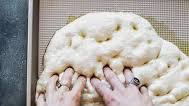 Soft & Bubbly Sourdough Focaccia Bread Soft & Bubbly Sourdough Focaccia Bread