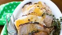 Oven Roasted Pork loin with Easy Green Peppercorn Sauce Oven Roasted Pork loin with Easy Green Peppercorn Sauce