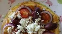 Greek salad omelette Greek salad omelette