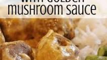 Italian Meatballs with Golden Mushroom Sauce Italian Meatballs with Golden Mushroom Sauce