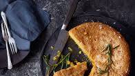 Rosemary, olive oil and sea salt cake Rosemary, olive oil and sea salt cake