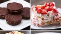 4 Easy 3-Ingredient No-Bake Desserts | Recipes 4 Easy 3-Ingredient No-Bake Desserts | Recipes