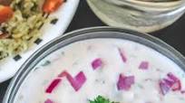 Roasted Onion Raita Roasted Onion Raita