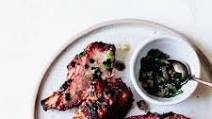 Grilled Vietnamese lemongrass pork ribs Grilled Vietnamese lemongrass pork ribs
