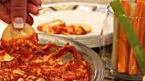 Layered Baked Pizza Dip Layered Baked Pizza Dip