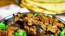Aubergine Bhaji Aubergine Bhaji