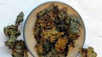 Greek Dressing Kale Chips Greek Dressing Kale Chips