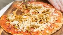 Golden Onions Toasted Coconut Chicken Pizza Golden Onions Toasted Coconut Chicken Pizza