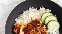 Tandoori Salmon with Raita Tandoori Salmon with Raita