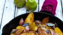 Pork Chops with Roasted Pears, Sage and Shallots Pork Chops with Roasted Pears, Sage and Shallots