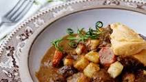 Creamy venison stew Creamy venison stew