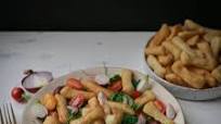 ANGIOLETTI (“LITTLE ANGELS” OF FRIED PIZZA DOUGH - A POPULAR NEAPOLITAN STREET FOOD) ANGIOLETTI (“LITTLE ANGELS” OF FRIED PIZZA DOUGH - A POPULAR NEAPOLITAN STREET FOOD)