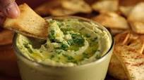Avocado Hummus With Pita Chips Avocado Hummus With Pita Chips
