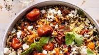 Roasted Tomato Basil and Feta Orzo Roasted Tomato Basil and Feta Orzo