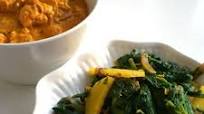 ALOO PALAK (SAUTEED SPINACH WITH POTATOES) ALOO PALAK (SAUTEED SPINACH WITH POTATOES)