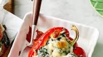 Spanakopita Stuffed Peppers Recipe Spanakopita Stuffed Peppers Recipe