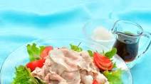 Reishabu Chilled Sliced Pork Salad with Ponzu Reishabu Chilled Sliced Pork Salad with Ponzu