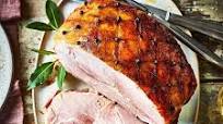 Slow-cooked cider, clove and honey-glazed ham Slow-cooked cider, clove and honey-glazed ham