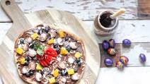 Creme Egg Nutella Pizza Creme Egg Nutella Pizza
