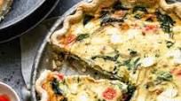 Goat Cheese Quiche Goat Cheese Quiche