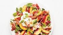Peaches with Burrata and Prosciutto Peaches with Burrata and Prosciutto