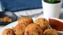 Vegetable Rice Balls in air fryer Vegetable Rice Balls in air fryer